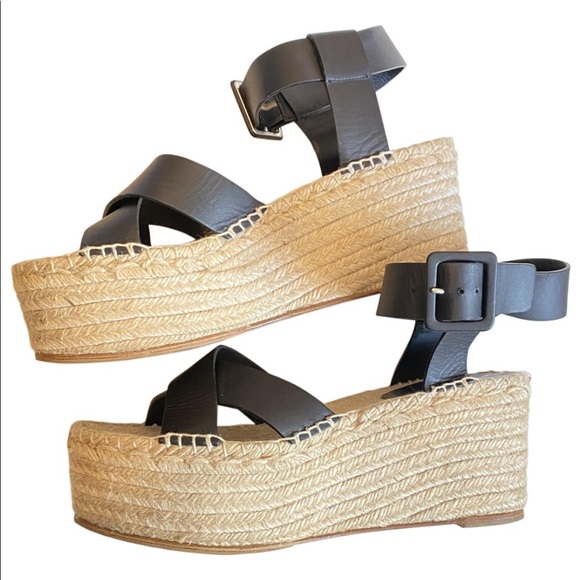 🛍SOLD🛍 CÉLINE Criss Cross Sandals - Picture 2 of 10